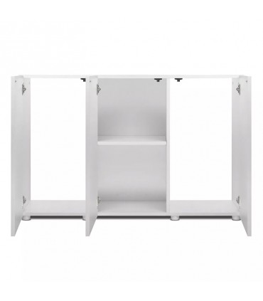 AquaEl Opti Set 240 White 2.0 - akvárium szett 121x41x131 cm (240 liter) - fehér - BÚTORRAL