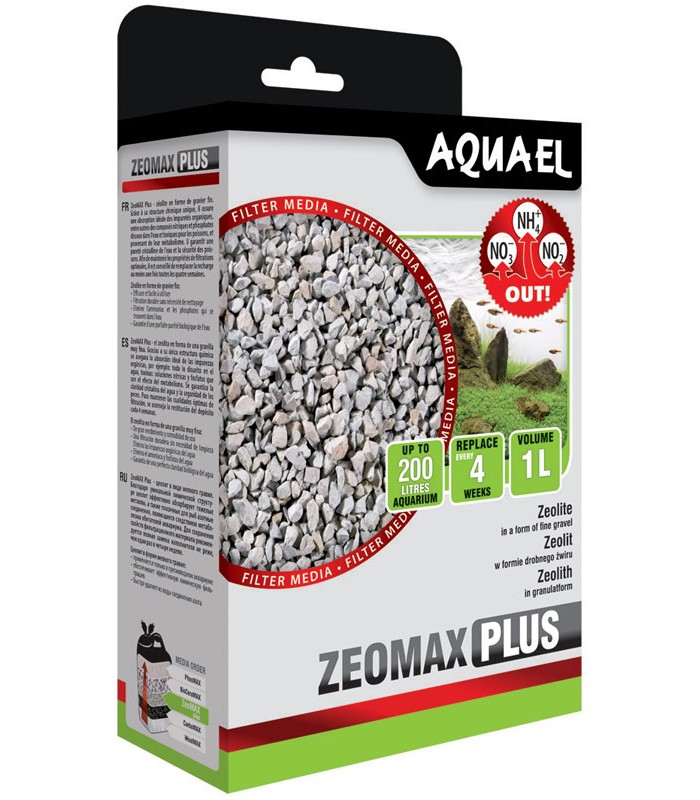AquaEl Filter Media ZeoMAX Plus szűrőanyag - zeolit szűrőanyag - 1 liter