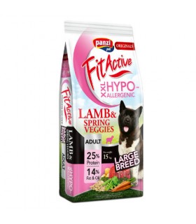 FitActive Originals Adult Large Breed Hypoallergenic Lamb&Spring Veggies (bárány és zöldség) - 15 kg