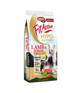 FitActive Originals Senior/Light Hypoallergenic Lamb&Spring Veggies (bárány és zöldség) - 15 kg