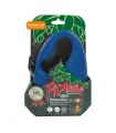 FitActive Retractable Dog Leash - automata szalagos póráz (kék) kutyáknak (XS) 3 méter
