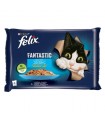 Felix Fantastic macskaeledel aszpikban (lazac, lepényhal) - 4x85 g