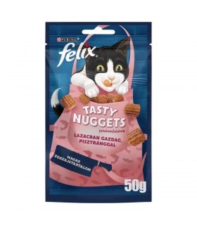 Felix Tasty Nuggets - jutalomfalat macskáknak (lazac, pisztráng) - 50 g