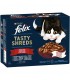Felix Tasty Shreds macskaeledel szószban (házias válogatás) - 12x80 g
