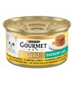 Gourmet Gold Savoury Cake macskaeledel (csirke, sárgarépa) - 85 g