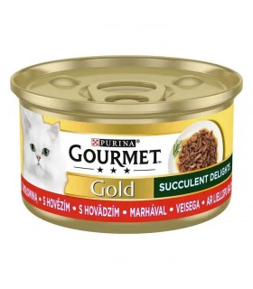 Gourmet Gold Succulent Delights macskaeledel (marha) - 85 g