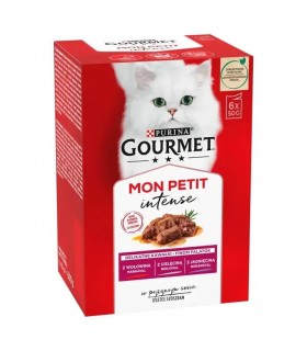 Gourmet Mon Petit macskaeledel (marha, borjú, bárány) - 6x50 g