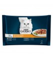 Gourmet Perle Mini macskaeledel (pulyka, tonhal, kacsa, bárány) - 4x85 g