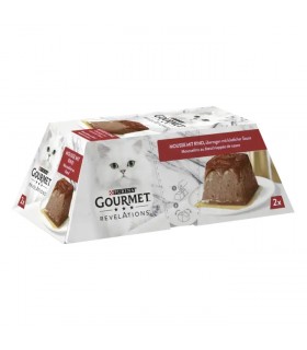 Gourmet Revelations macskaeledel pástétom szósszal (marha) - 2x57g