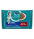 Purina ONE Senior 7+ Mini Filé - nedves eledel idős macskáknak (marha, sárgarépa) - 4x85 g