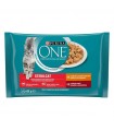 Purina ONE Sterilcat - nedves macskaeledel (csirke, zöldbab - marha, sárgarépa) - 4x85 g