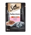 Sheba Selection in Sauce Adult - alutasakos macskaeledel (lazac) - 85 g