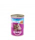 Whiskas Adult Tuna 1+ - nedves macskaeledel aszpikban (tonhal) - 400 g