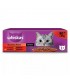 Whiskas Classic Meals 1+ - nedves macskaeledel szószban (marha, csirke, bárány, baromfi) - 80x85g