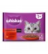 Whiskas Classic Meals 1+ - nedves macskaeledel szószban (marha, csirke) - 4x85 g
