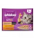 Whiskas Tasty Mix 1+ - nedves macskaeledel mártásban (csirke, zöldség, bárány, pulyka) - 4x85 g