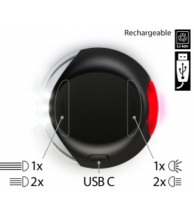 Flexi Led Lighting System - világítás (fekete) flexi pórázokhoz