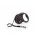 Flexi Black Design "S" - szalagos automata póráz (5 m) max. 15 kg - pink