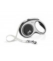 Flexi New Comfort "M" - szalagos automata póráz (5 m) max. 25 kg - fekete