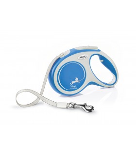 Flexi New Comfort "M" - szalagos automata póráz (5 m) max. 25 kg - kék