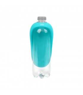 WAUDOG Silicone Bottle cup pet drinker - itató tál PET palackra (kék) kutyáknak (16,5 x 9 cm)