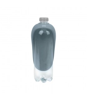WAUDOG Silicone Bottle cup pet drinker - itató tál PET palackra (szürke) kutyáknak (16,5 x 9 cm)