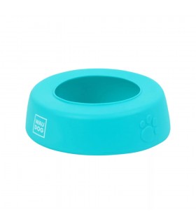WAUDOG Silicone Bowl - kiömlés mentes, szilikon tál (kék) utazáshoz, sétához kutyáknak (750 ml)