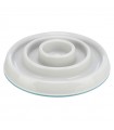 Trixie Ceramic Bowl - evést lassító tál (műanyag/TPR) kutyáknak (0,45 l/23 cm), szürke