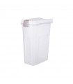 Trixie Plastic Barrel - műanyag táptartó (átlátszó/fehér) 25 liter (24×51x39 cm)