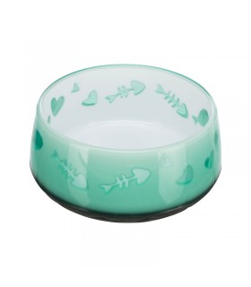 Trixie Plastic Bowl - műanyag tál (több féle színben) macskáknak (0,3 l/Ø12 cm)