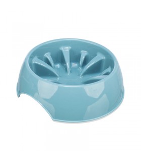 Trixie Slow Feeding Plastic Bowl - evést lassító tál (vegyes színekben) kutyáknak (0,8 l/Ø20 cm)