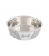 Trixie Stainless Steel Bowl - rozsdamentes tál, szilikon bevonattal (1,4 l/Ø21 cm)