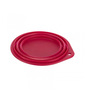 Trixie Travel Bowl - összecsukható, utazó tál (szilikon) kutyáknak (0,5l/Ø14 cm)