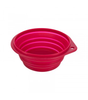 Trixie Travel Bowl - összecsukható, utazó tál (szilikon) kutyáknak (0,5l/Ø14 cm)