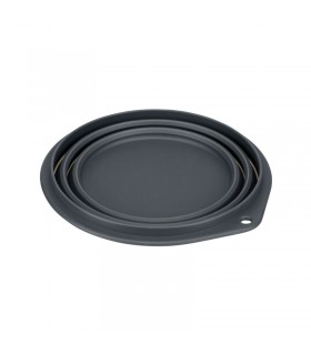 Trixie Travel Bowl - összecsukható, utazó tál (szilikon) kutyáknak (1l/Ø18 cm)