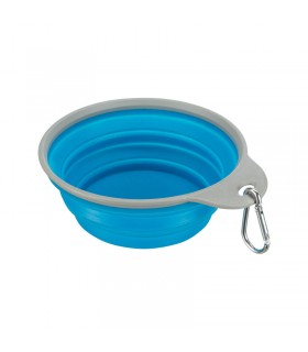 Trixie Travel Bowl - tál (szilikon, összecsukható) kutyáknak (0,5l /Ø14 cm)