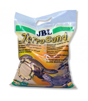 JBL TerraSand natur-sárga - terrárium homok 7,5 kg
