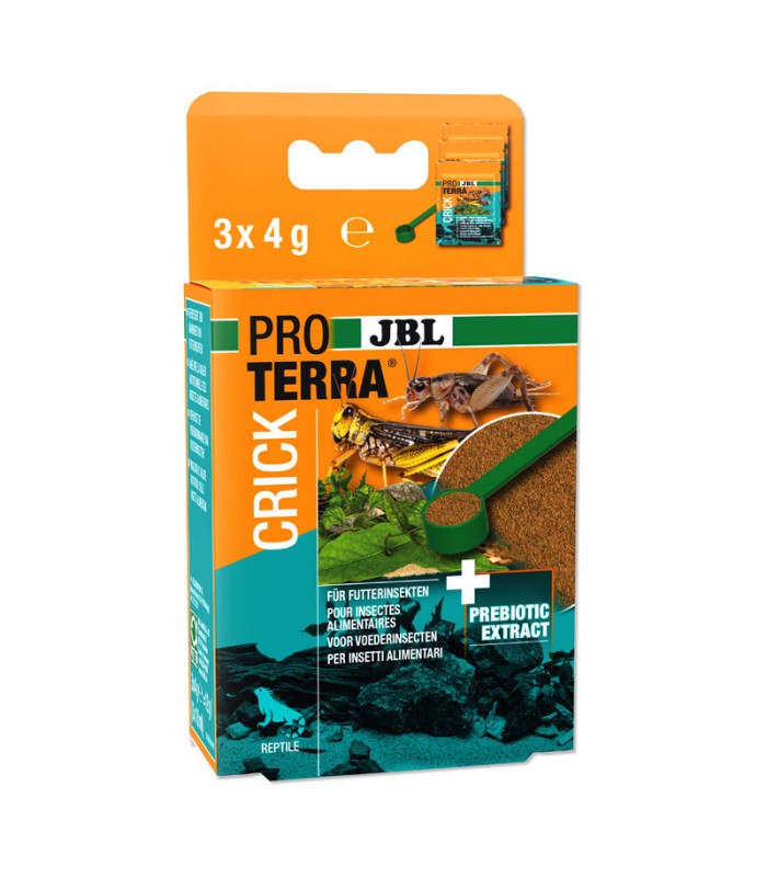 JBL Proterra Crick 3x10 ml - Teljes értékű eledel etető rovarok számára