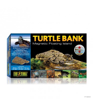Hagen Exo Terra Turtle Bank Large - mágneses lebegő sziget - nagy (40,6 x 24 x 7 cm)