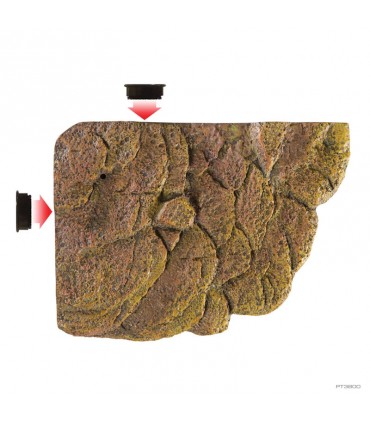 Hagen Exo Terra Turtle Bank Small - mágneses lebegő sziget - Kicsi (16,6 x 12,4 x 3,3 cm)