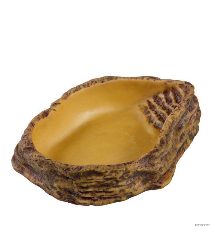 Hagen Exo Terra Water Dish Large - itatótál (sziklás) terráriumokba (22 x 17,8 x 5,5 cm)