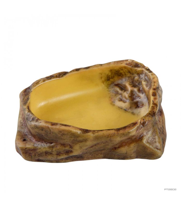 Hagen Exo Terra Water Dish Medium - itatótál (sziklás) terráriumokba (10 x 13 x 3,3 cm)