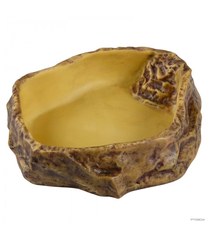 Hagen Exo Terra Water Dish X-Large - itatótál (sziklás) terráriumokba (23,5 x 28,5 x 7 cm)