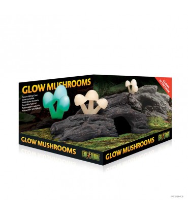 Hagen Exo Terra Glow Mushrooms - fatörzs dekoráció gombával
