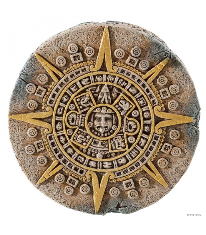 Hagen Exo Terra Aztec Calendar Medium - bújó (Azték mintás) terráriumba (S) Ø18 cm x 7,5 cm