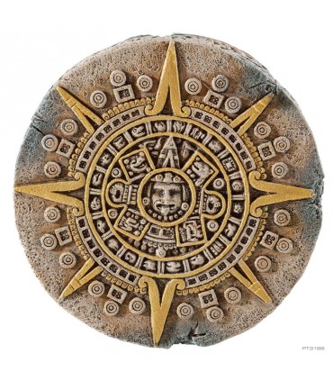 Hagen Exo Terra Aztec Calendar Medium - bújó (Azték mintás) terráriumba (S) Ø18 cm x 7,5 cm