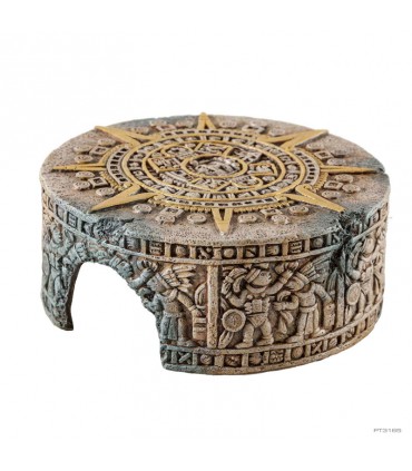 Hagen Exo Terra Aztec Calendar Small - bújó (Azték mintás) terráriumba (S) Ø13 cm x 4,5 cm