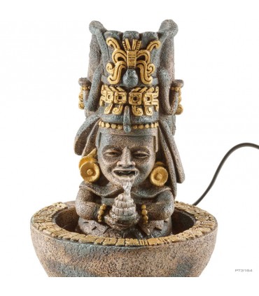 Hagen Exo Terra Aztec Sacred Maize Waterfall - vízesés (Azték figura) terráriumba (18x25 cm/400 ml)