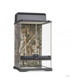 Hagen Exo Terra Aztec Terrarium Mini Tall - Azték témájú, dekoratív üvegterrárium (30x30x45 cm)