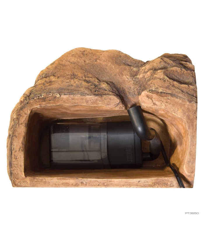 Hagen Exo Terra Cliff Aquatic Terrarium Filter +Rock Medium - Szűrő és pihenőhely teknősterráriumba